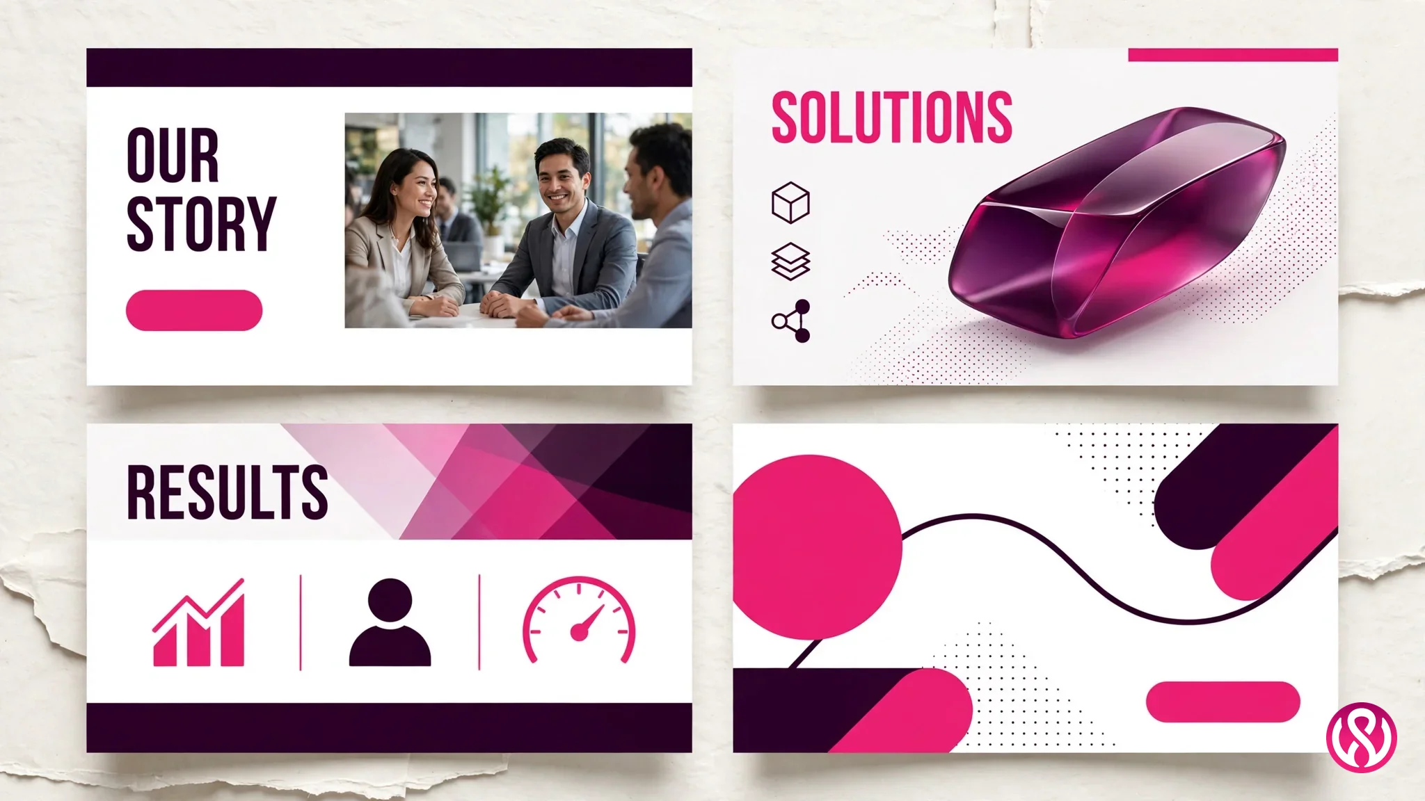Corporate website design examples: polished hero sections from leading company sites