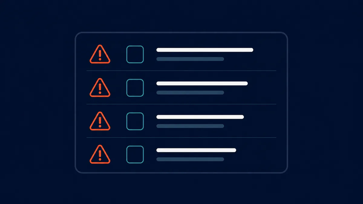 Checklist of red flags to watch for in cheap SEO pricing including guaranteed rankings and vague reports