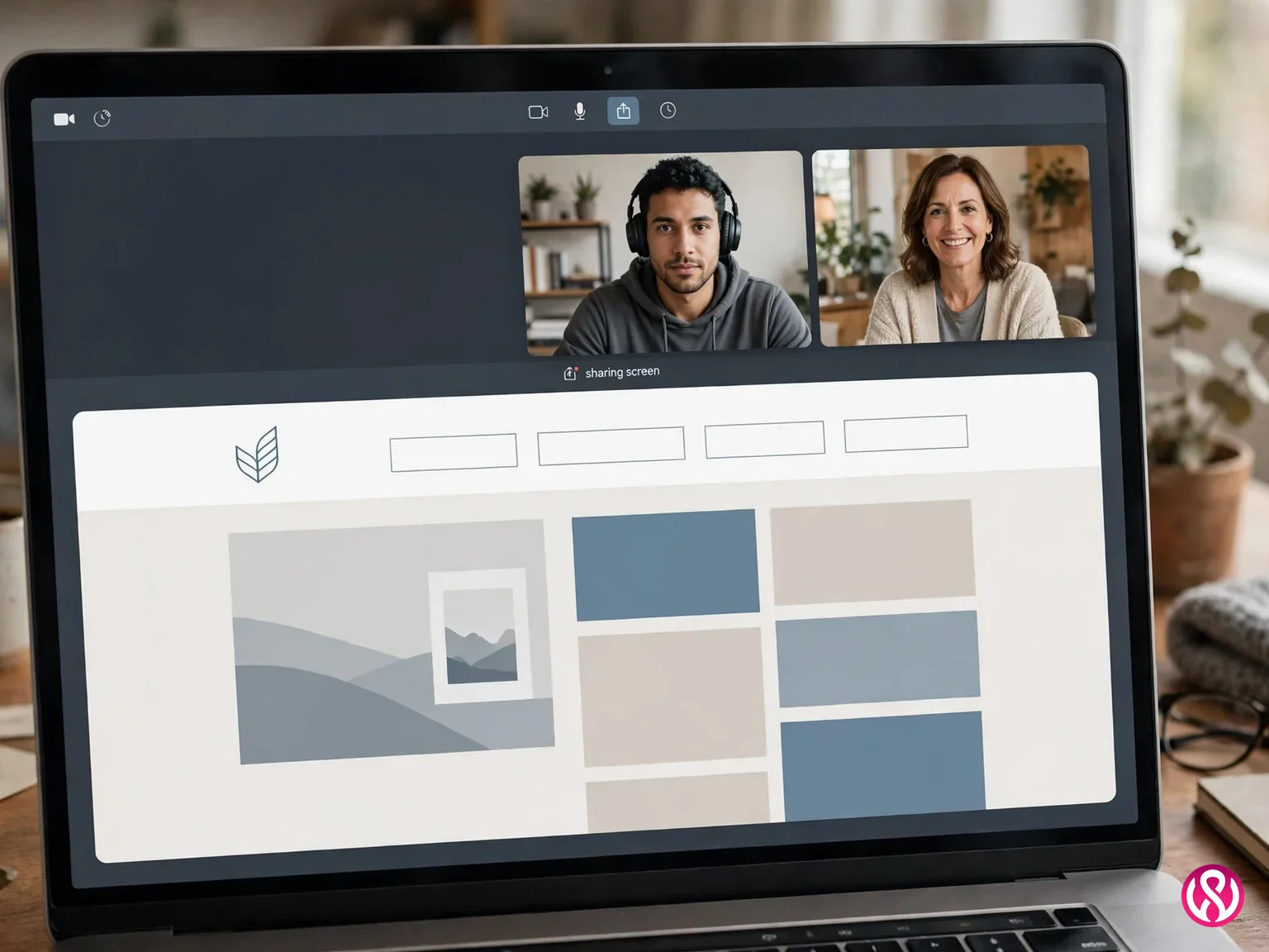 A video discovery call between the developer and an Eugene client, how remote projects run