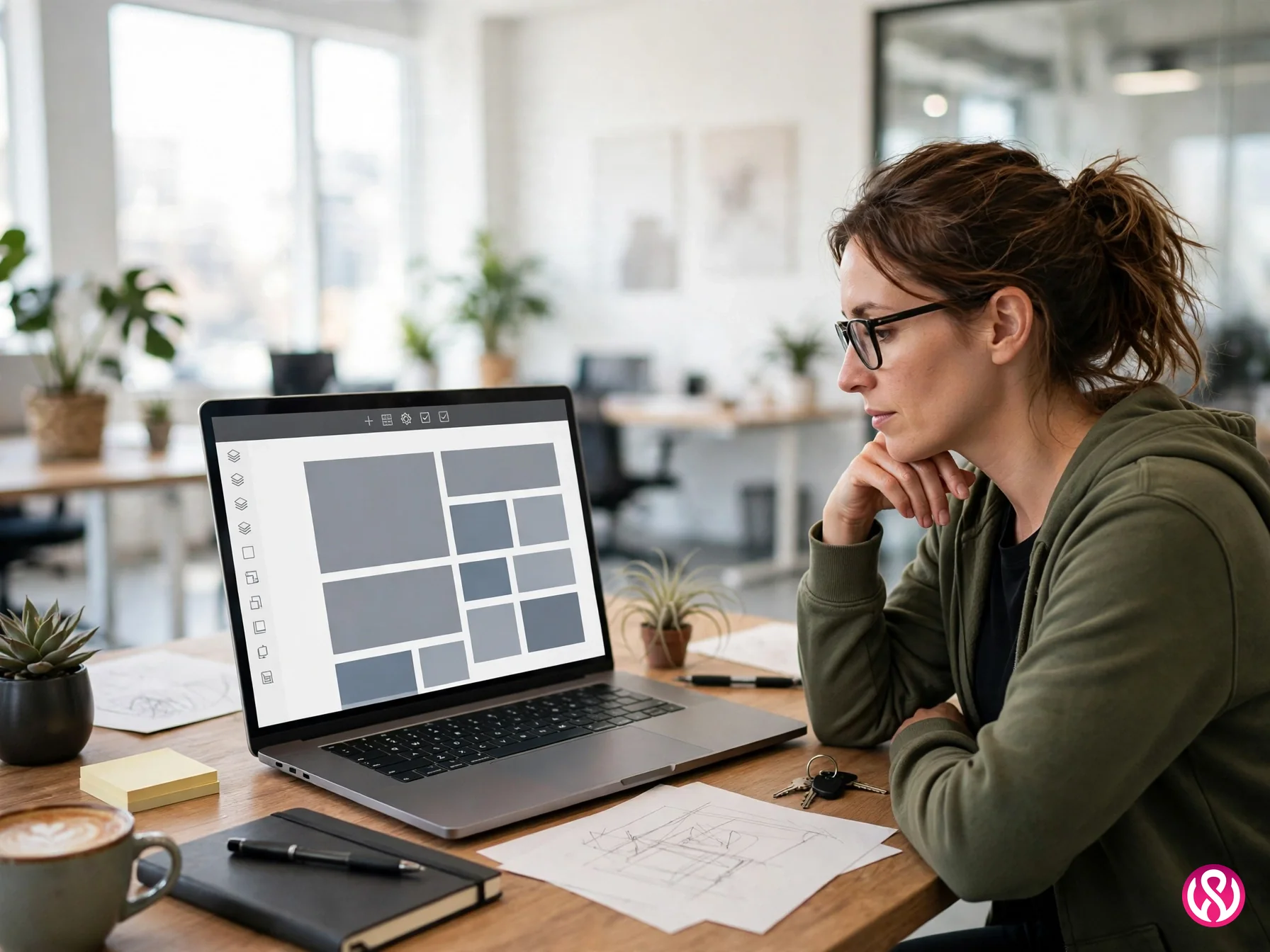 A clean block-editor WordPress build on screen, the approach every Charlotte site gets instead of page-builder bloat