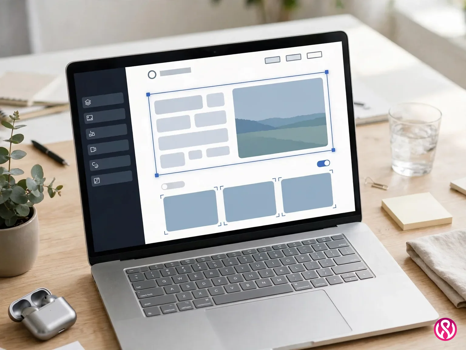 A clean block-editor WordPress build on screen, the approach every Colorado Springs site gets instead of page-builder bloat
