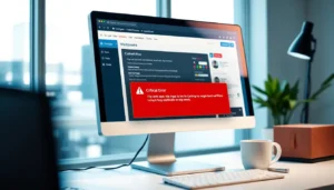 WordPress Critical Error